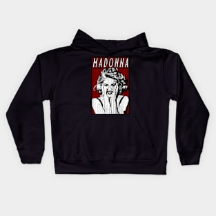 Vintage Retro Madonna Kids Hoodie